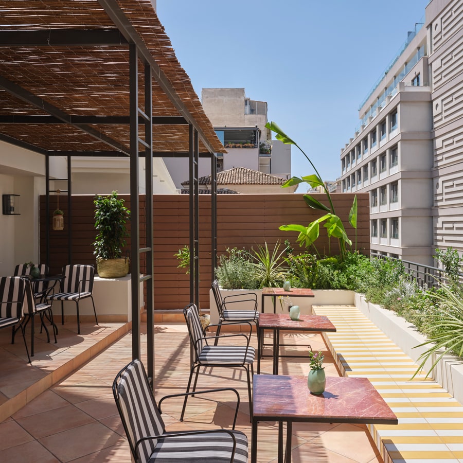 rooftop terrace